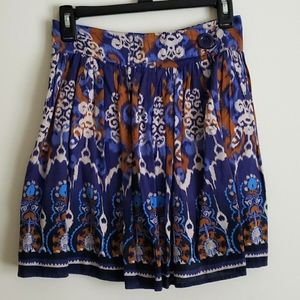 Patterned Twenty One Skirt